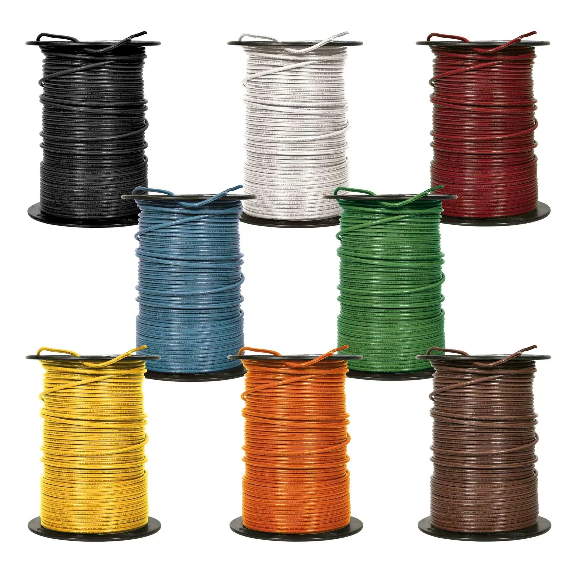 10 Gauge Stranded Copper Wire - By The Foot - QC Supply - 