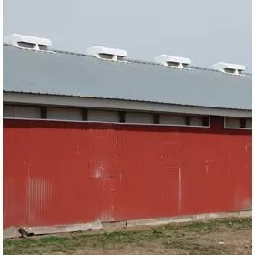 54" Fiberglass Ridge Vent with Damper