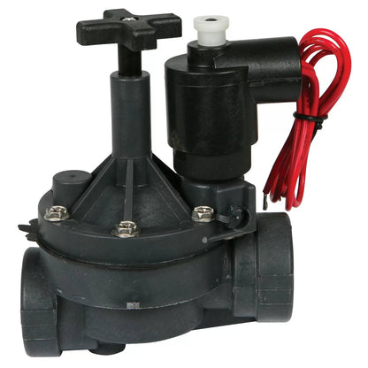Solenoid Valve with Flow Control  1" Female Thread 110 Volt