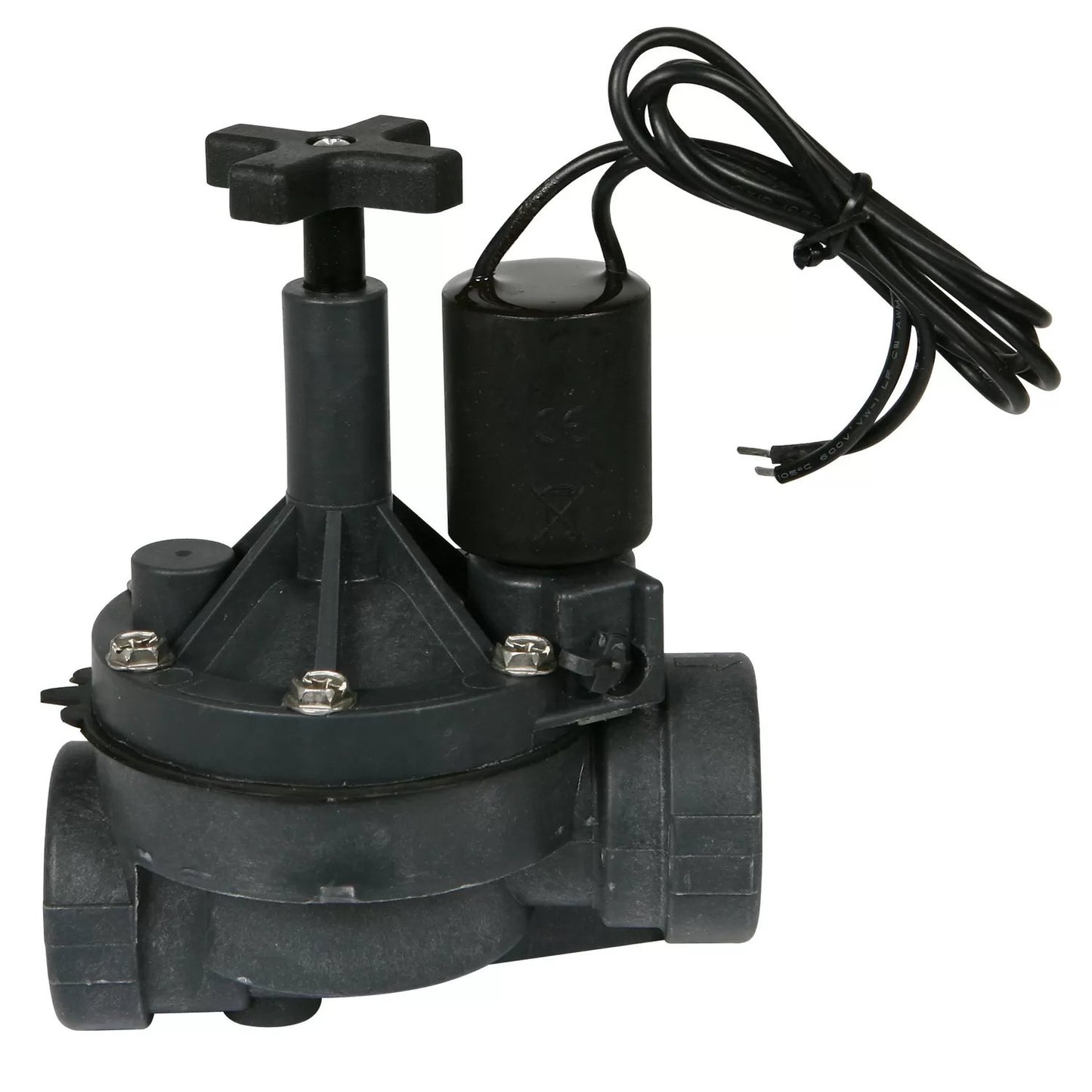 Solenoid Valve with Flow Control  1" Female Thread 24 Volt