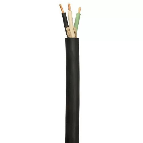 12/3 SJO Service Cord, Black - By the Foot - QC Supply - 