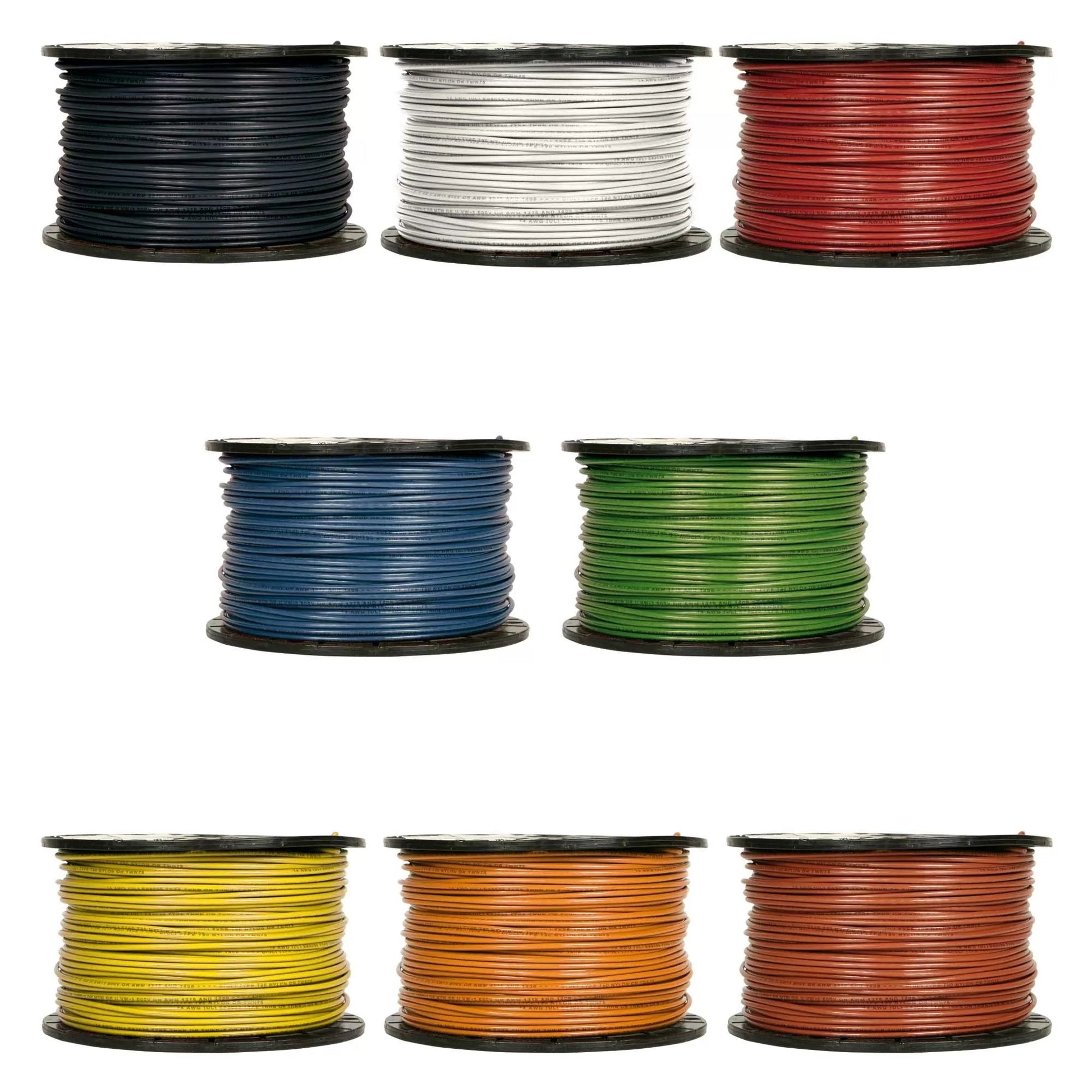 14 Gauge Stranded Copper Wire - By The Foot - QC Supply - 