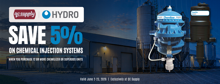 Save 5% on Chemical Injection Systems on 12 or more