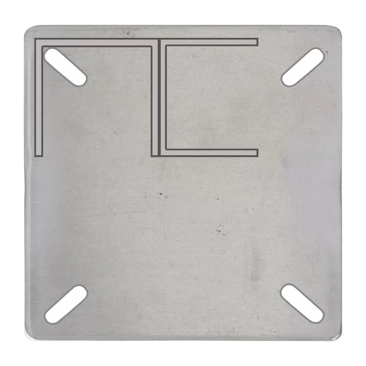 2" x 38" Stainless Steel Post - QC Supply - 