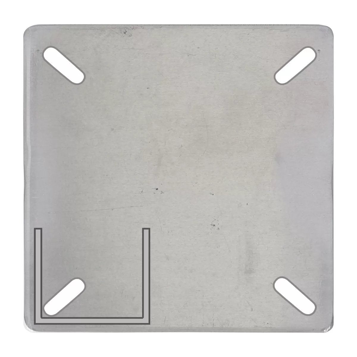 2" x 38" Stainless Steel Post - QC Supply - 