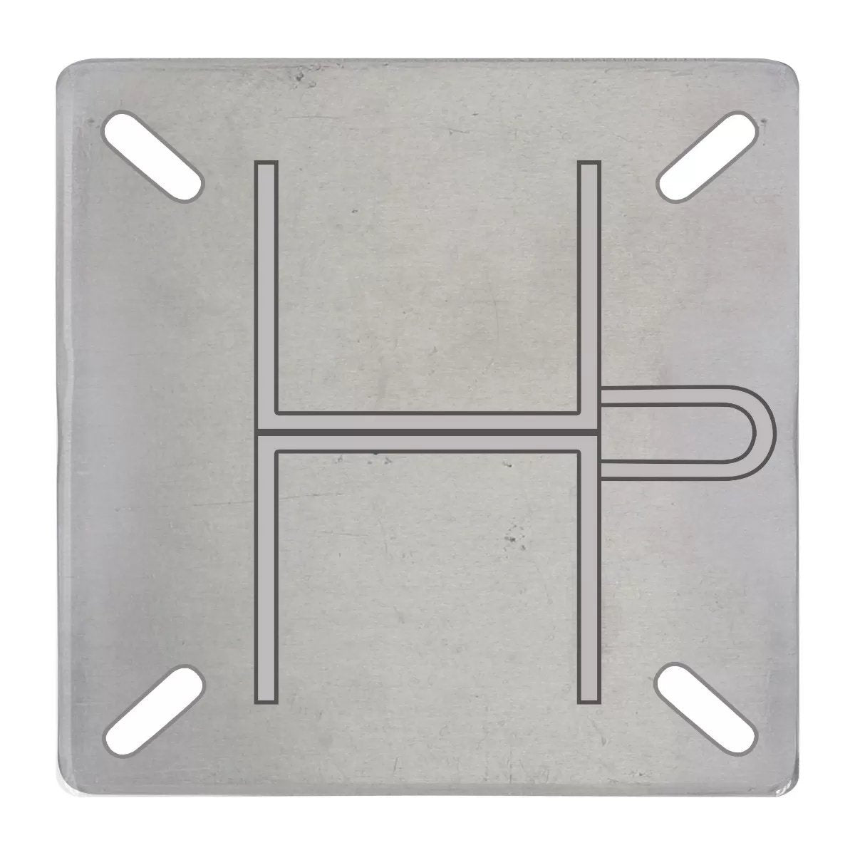 2" x 38" Stainless Steel Post - QC Supply - 