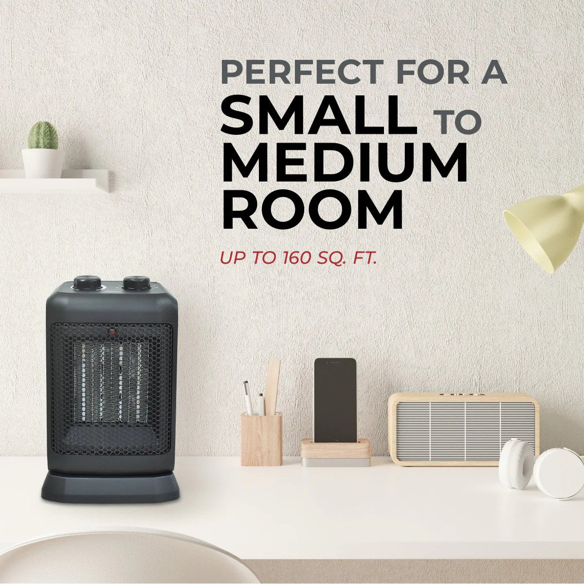 Comfort Glow® Oscillating Ceramic Heater