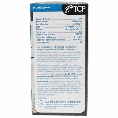 23 Watt Dimmable Springlamp PRO 5000K - QC Supply - 