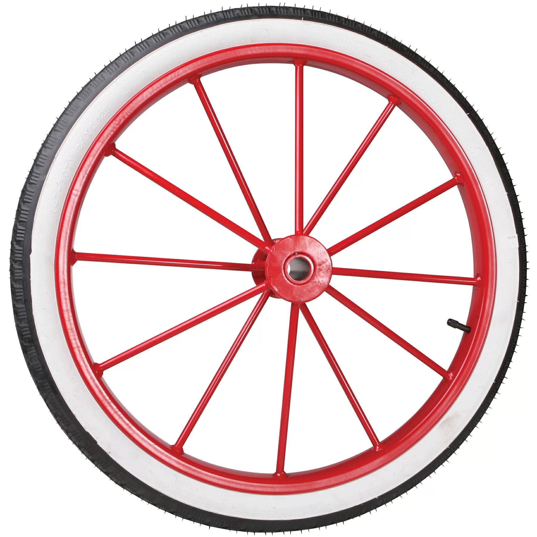 24" Spoked Wheel 1" Axle Rim - QC Supply - 