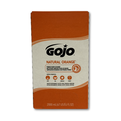 GOJO® Natural* Orange™ Pumice Hand Cleaner - 2000 mL Refill