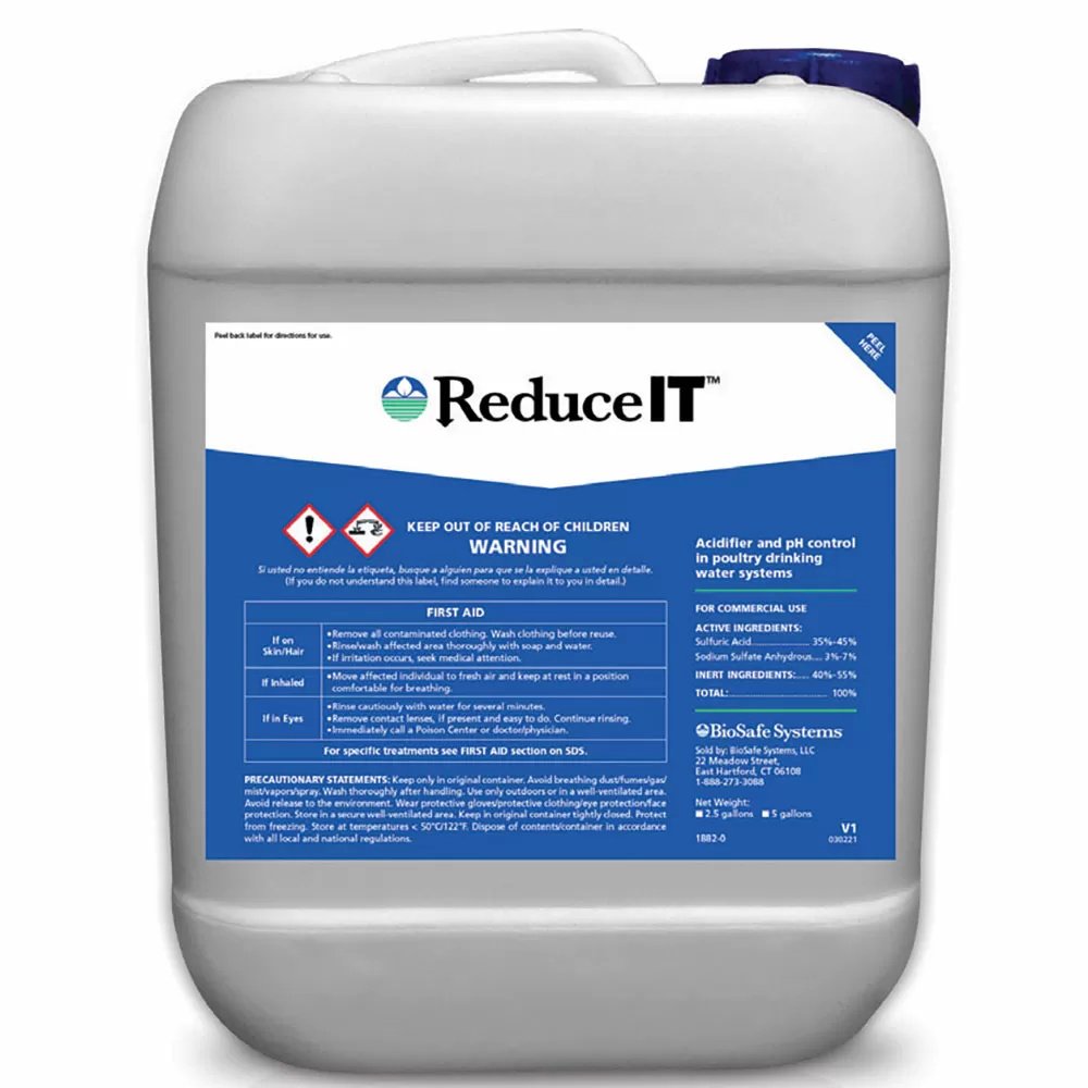 ReduceIT Drinking Water Acidifier  2.5 Gallon