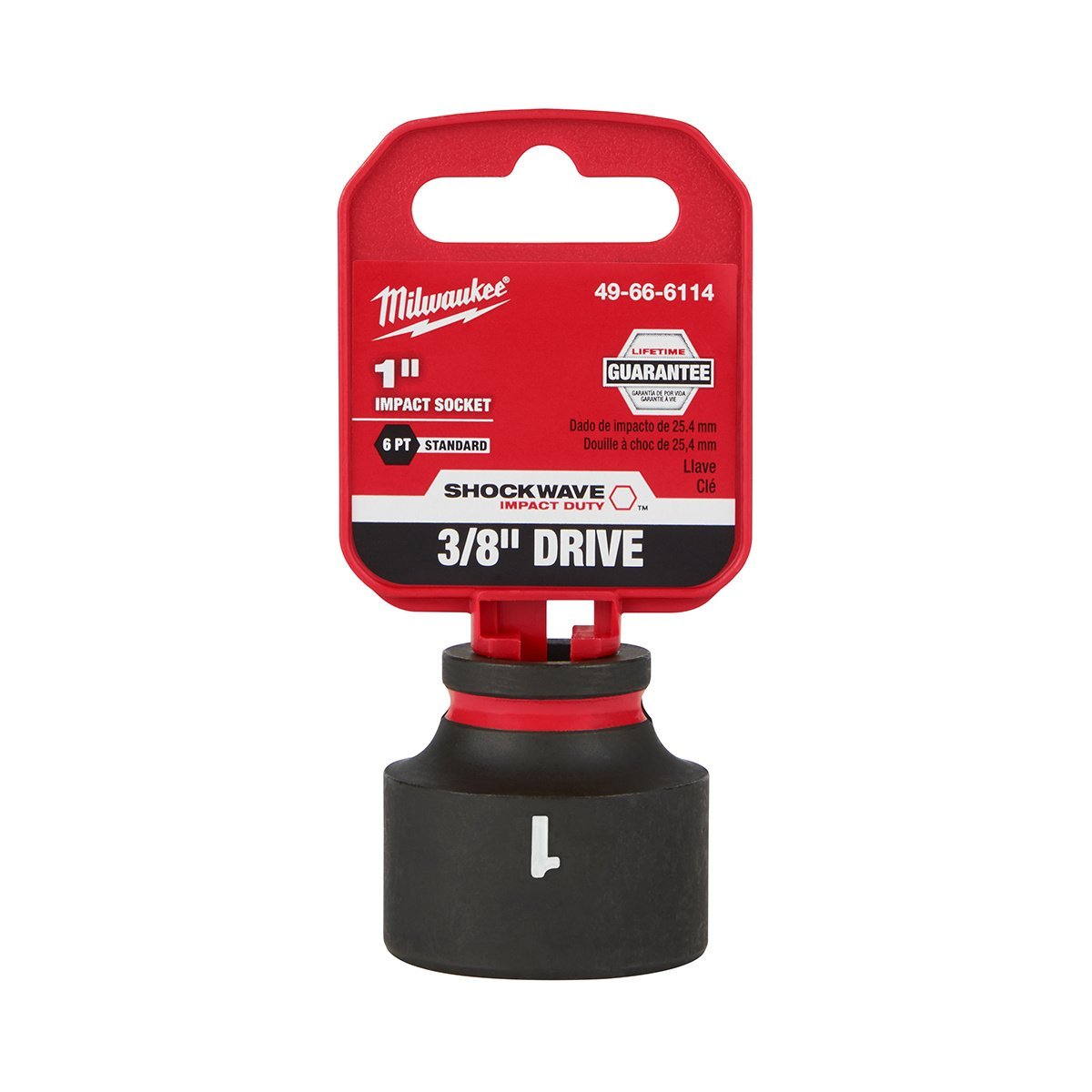3/8" Drive Standard 6 Point Sockets 9/16 1" - QC Supply - 