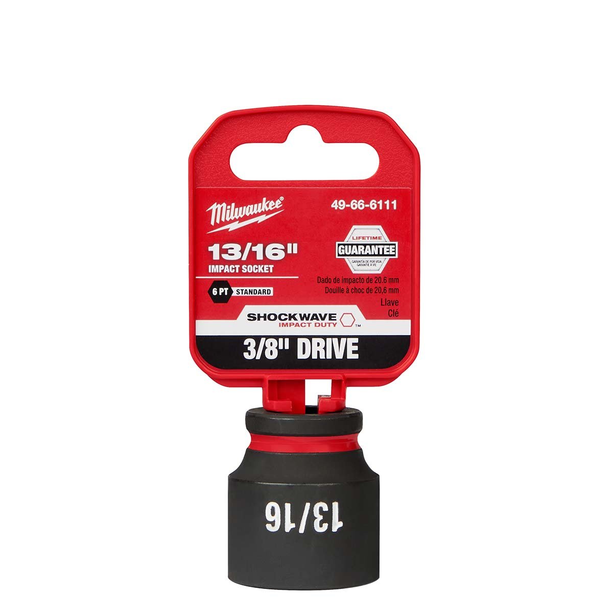 3/8" Drive Standard 6 Point Sockets 9/16 1" - QC Supply - 