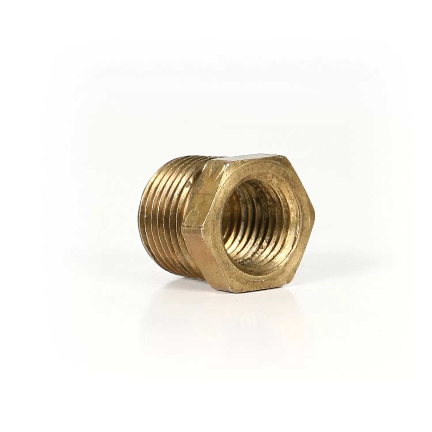 3/8 x 1/4 Brass Pipe Bushing - QC Supply - 