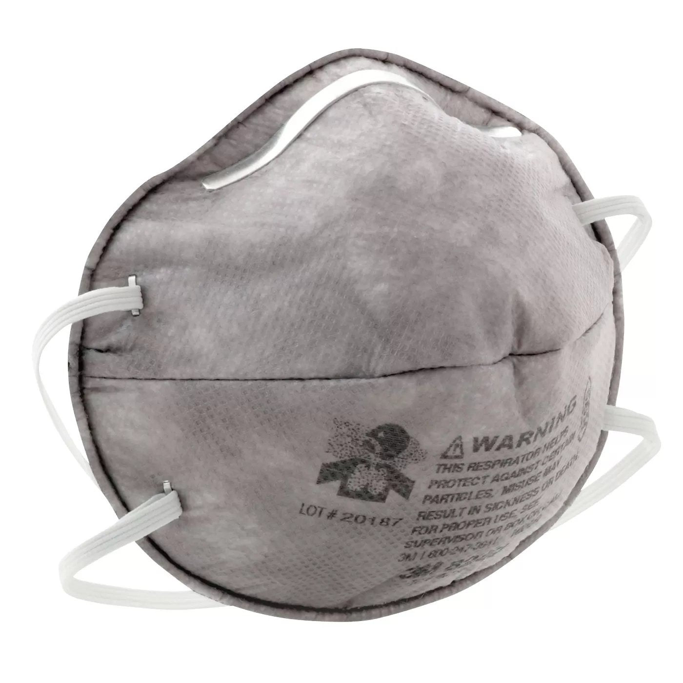 3M™ 8247R95 Charcoal Dust Masks - 20 Pk. - QC Supply - 