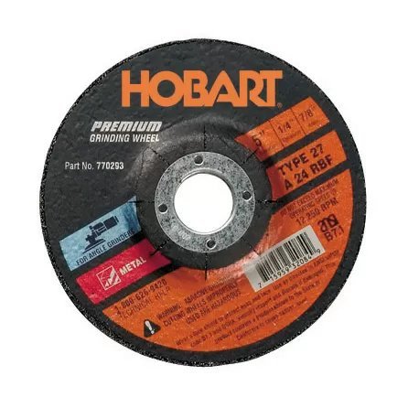 4 1/2 x 1/4 x 7/8 Metal Grinding Wheel - QC Supply - 