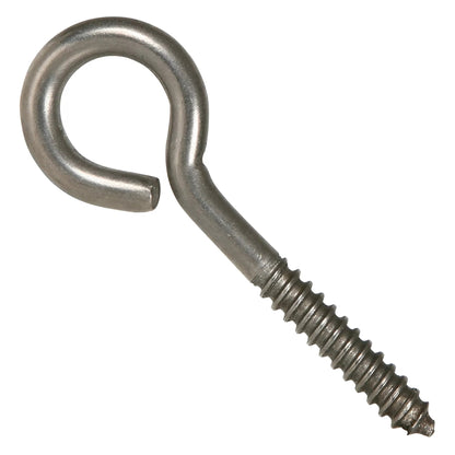 Stainless Steel Eye Screw  1/4" x 21/2"