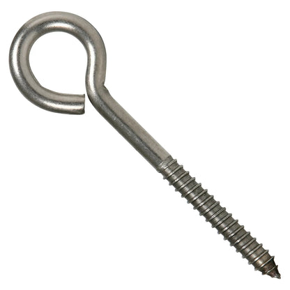 Stainless Steel Eye Screw  1/4" x 3 3/4"