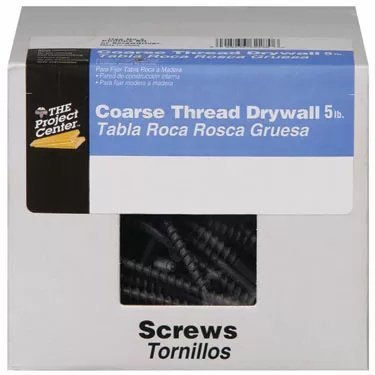 5 lb. Box of Coarse Thread Drywall Screw Phillips Drive - QC Supply - 