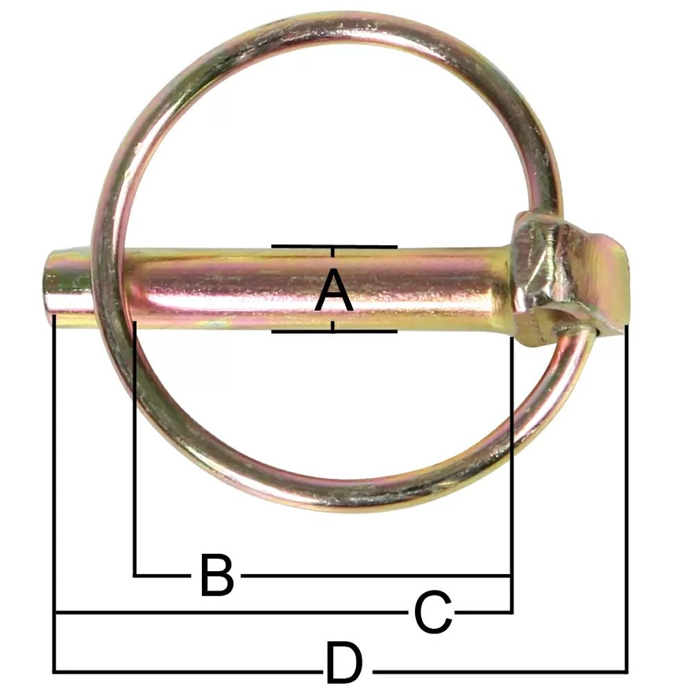 5/16" Lynch Pin - QC Supply - 