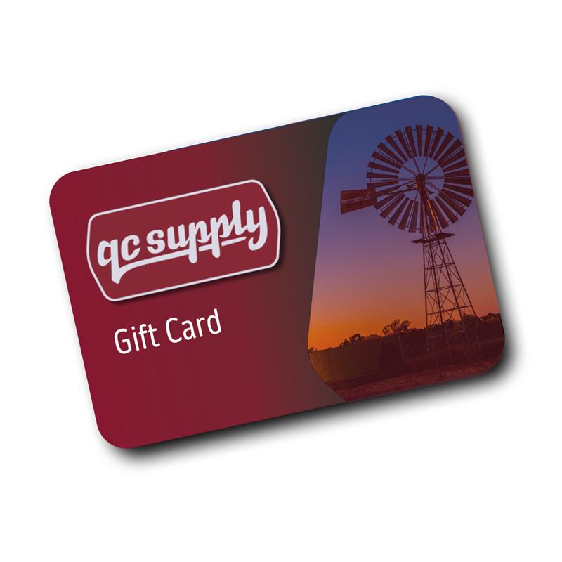 QC Supply Giveaway Gift Card