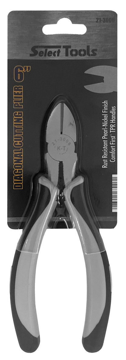 6" Diagonal Cutting Plier - QC Supply - 