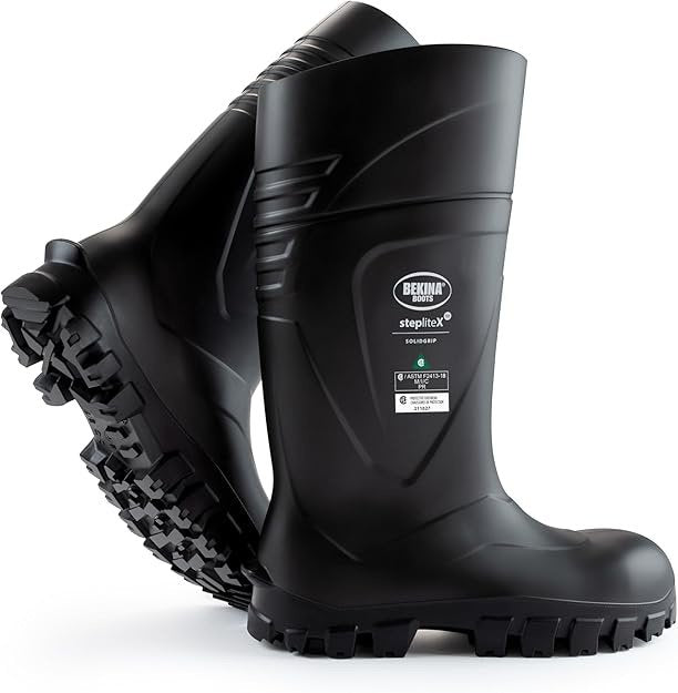 Bekina® SolidGrip StepliteX Boots - Safety Toe