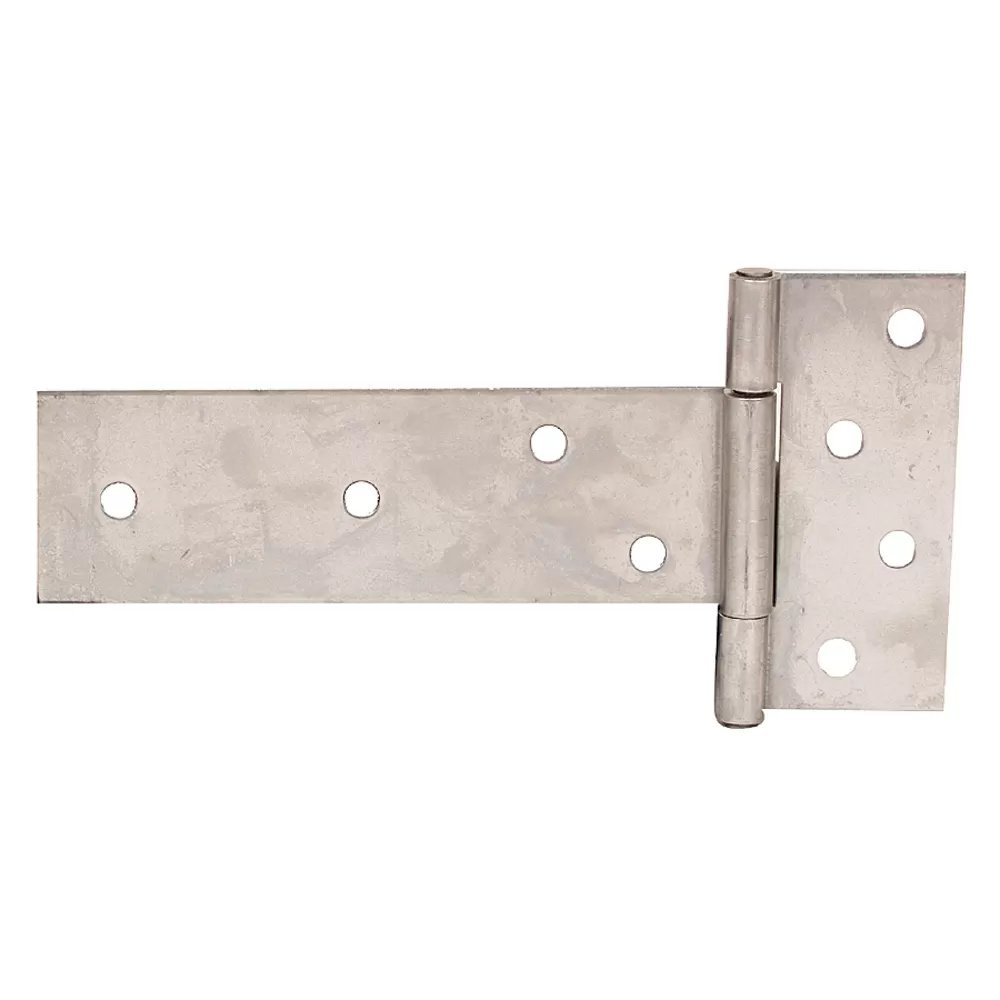 8" x 4" Stainless Steel T - Hinge - QC Supply - 