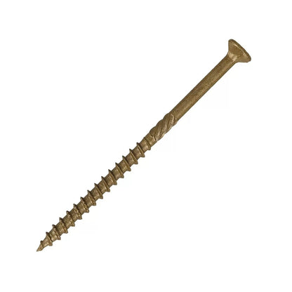 9 x 3 Power Pro™ Outdoor Wood Screw - Star Drive - Ceramic Coated - QC Supply - 