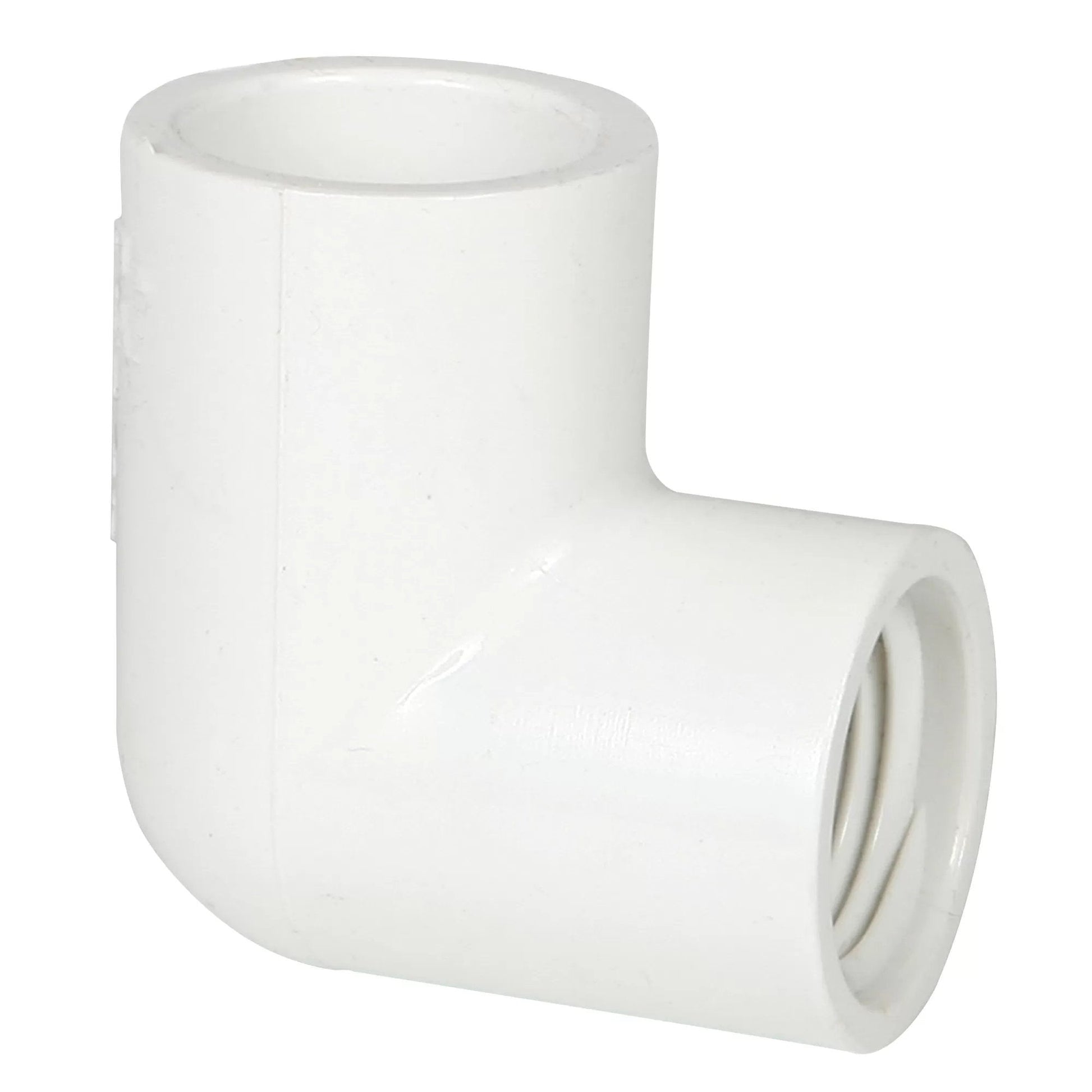 90°PVC Elbow - 1/2" (Slip x FIP) - QC Supply - 