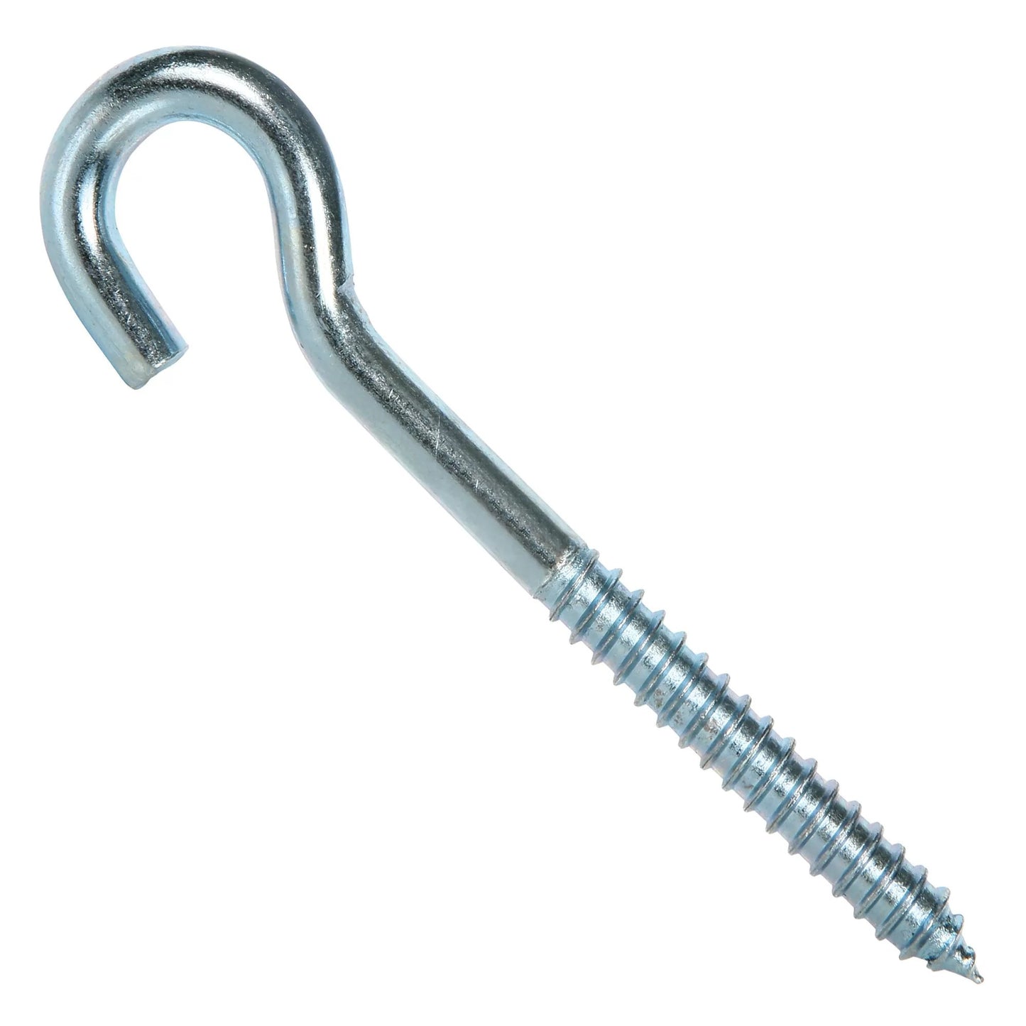 1/4" x 3 1/2"  Zinc Coated Screw Hook