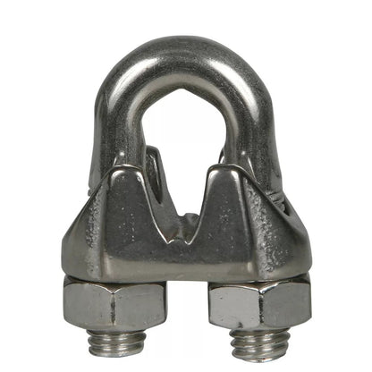 Stainless Steel Cable Clamp  1/4"