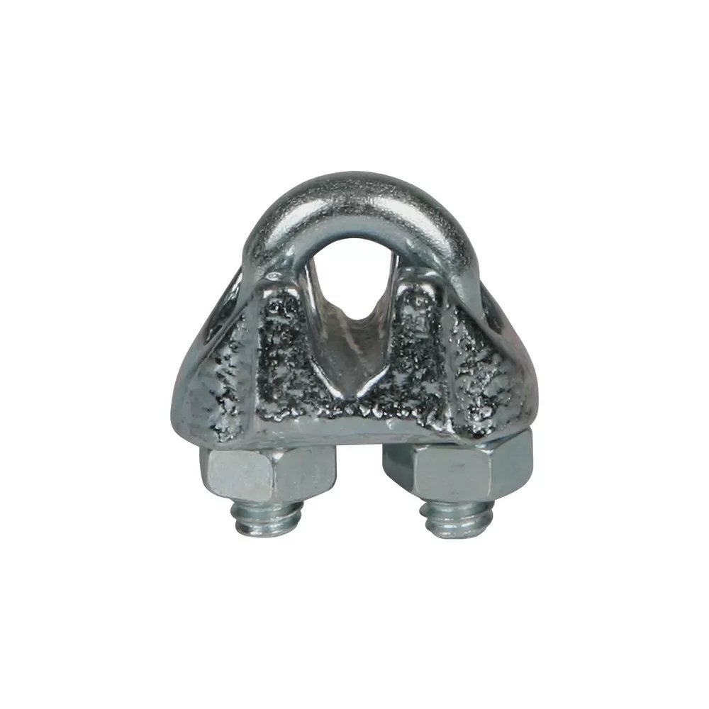 Galvanized Cable Clamp  1/8"