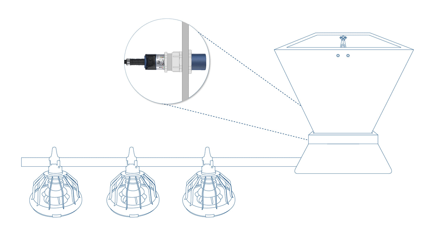 DOL Sensors DOL 43R Capacitive Sensor - 90-250VAC