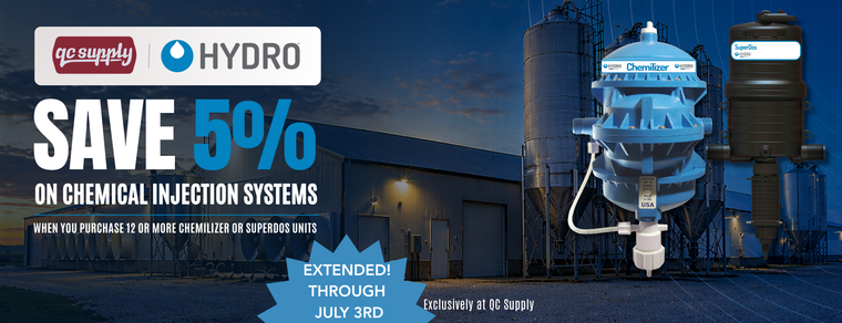 Save 5% on Chemical Injection Systems on 12 or more