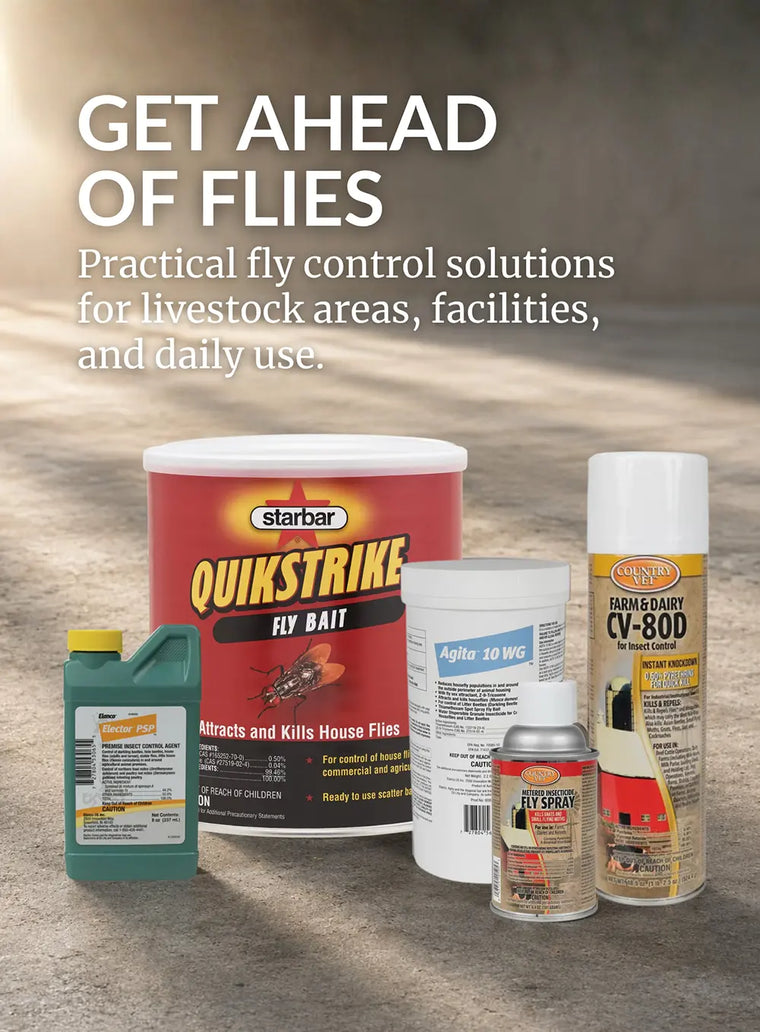 Fly Control Products at QC Supply