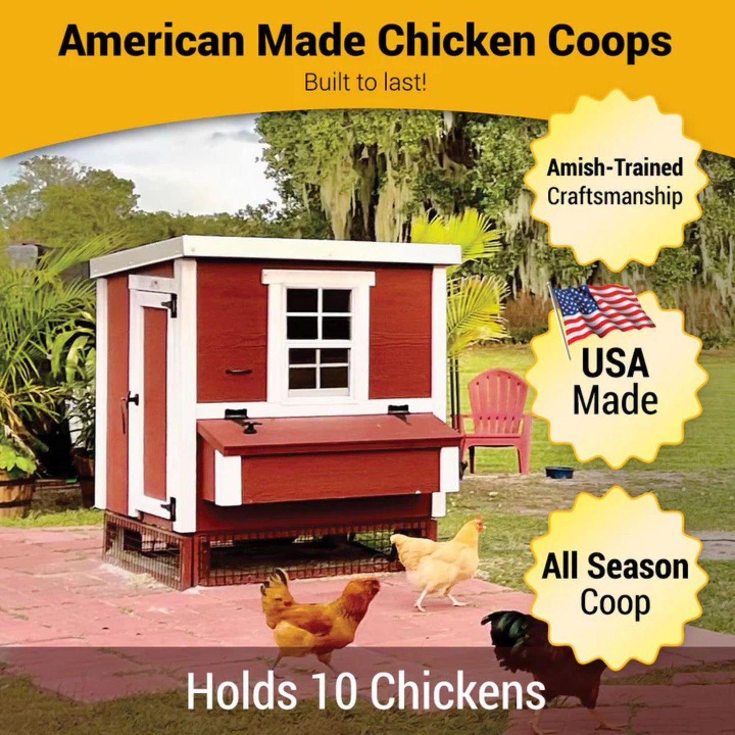 OverEZ Medium Chicken Coop