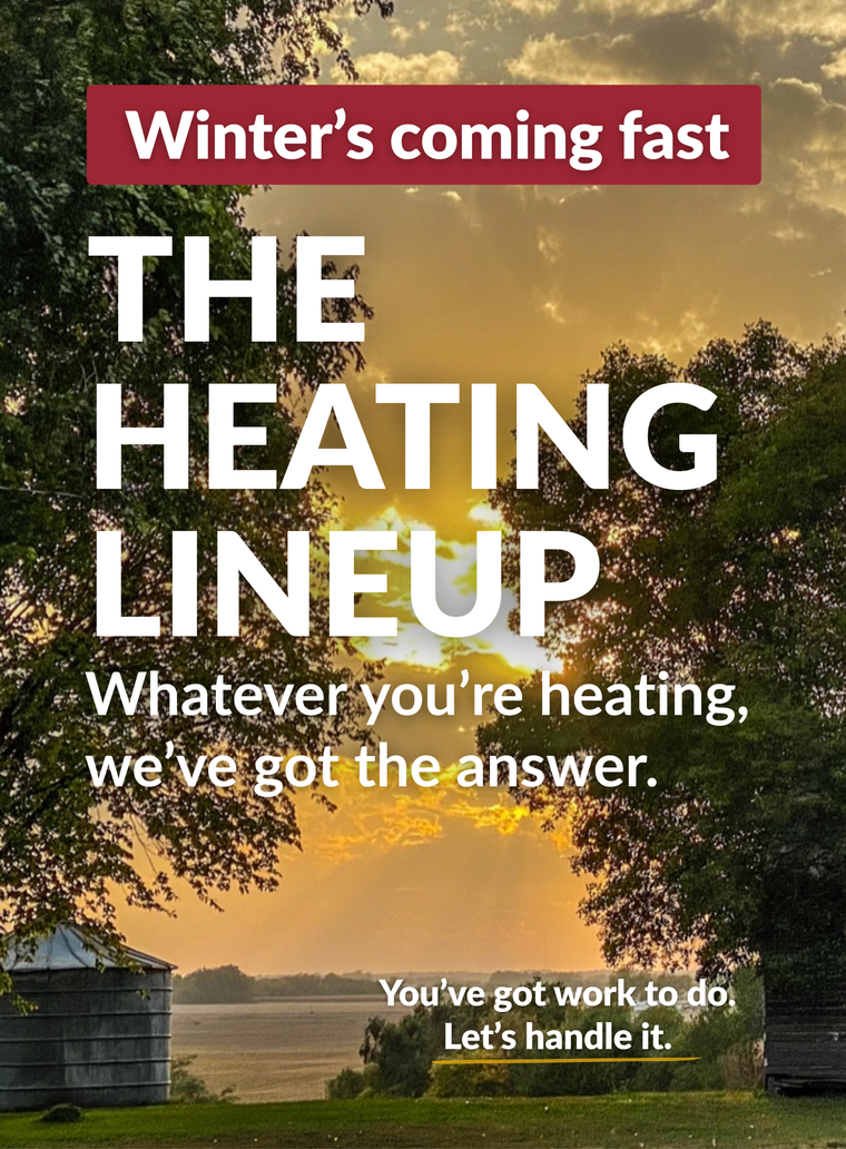 Heating Lineup. Shop Heating Solutions