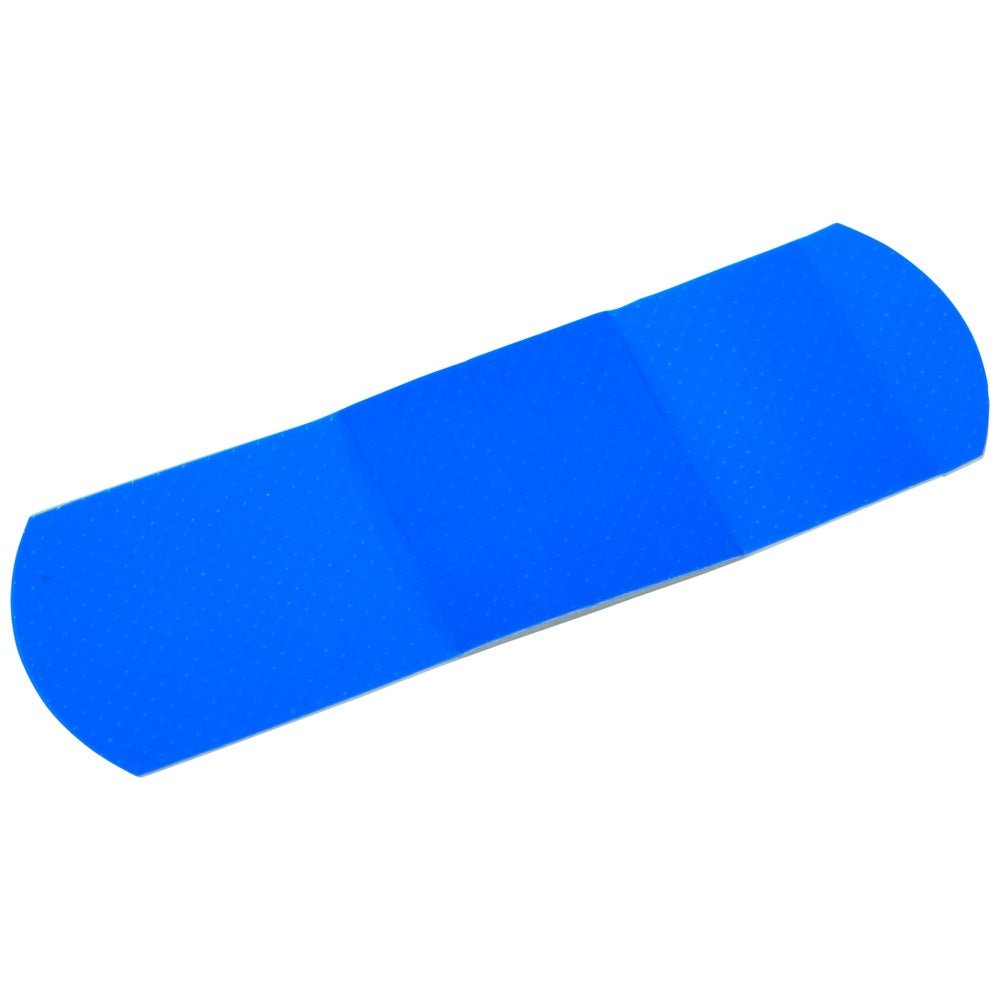 Acme® Metal Detectable Blue Plastic Bandages – 1" x 3" - QC Supply - 