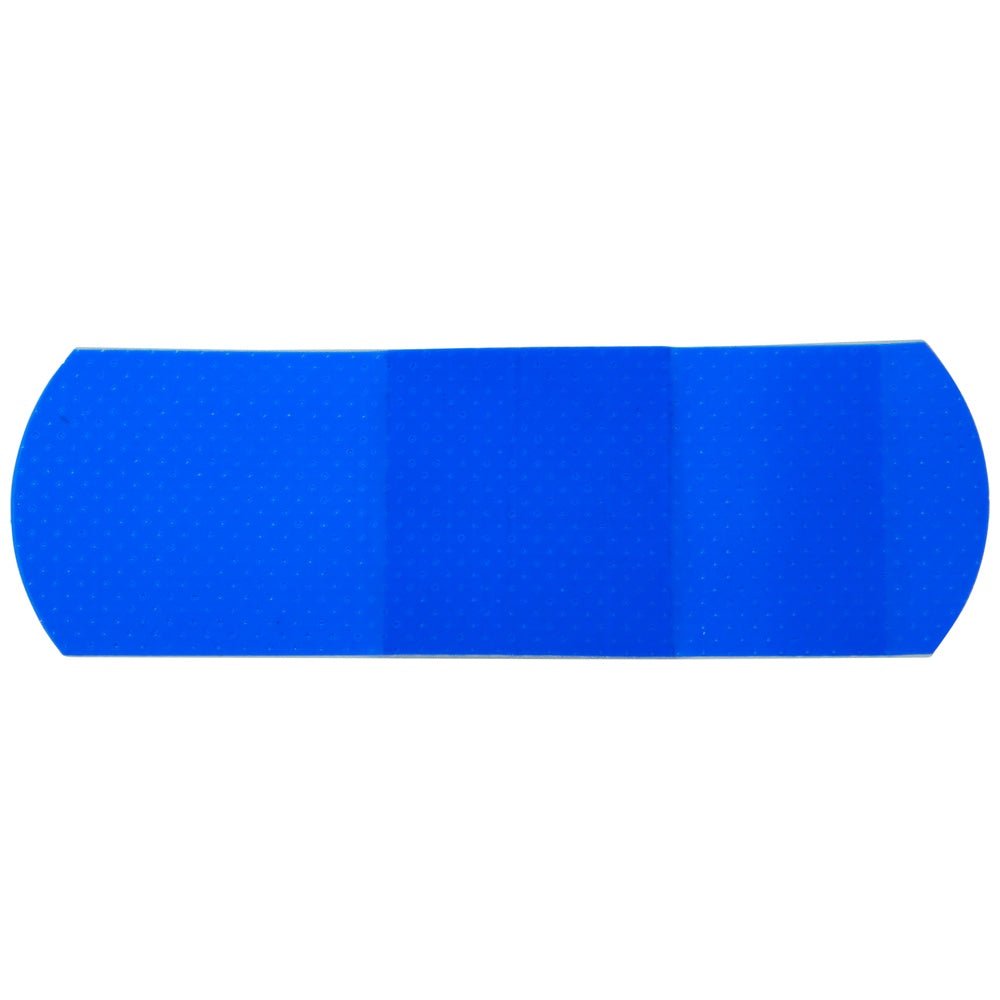 Acme® Metal Detectable Blue Plastic Bandages – 1" x 3" - QC Supply - 