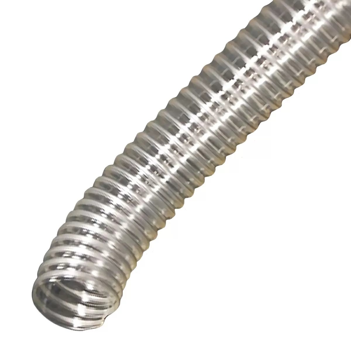 Agricultural Manufacturing and Textiles Clear Urethane Fill System Flex Hose - 4" - SOLD BY THE FOOT - QC Supply - 