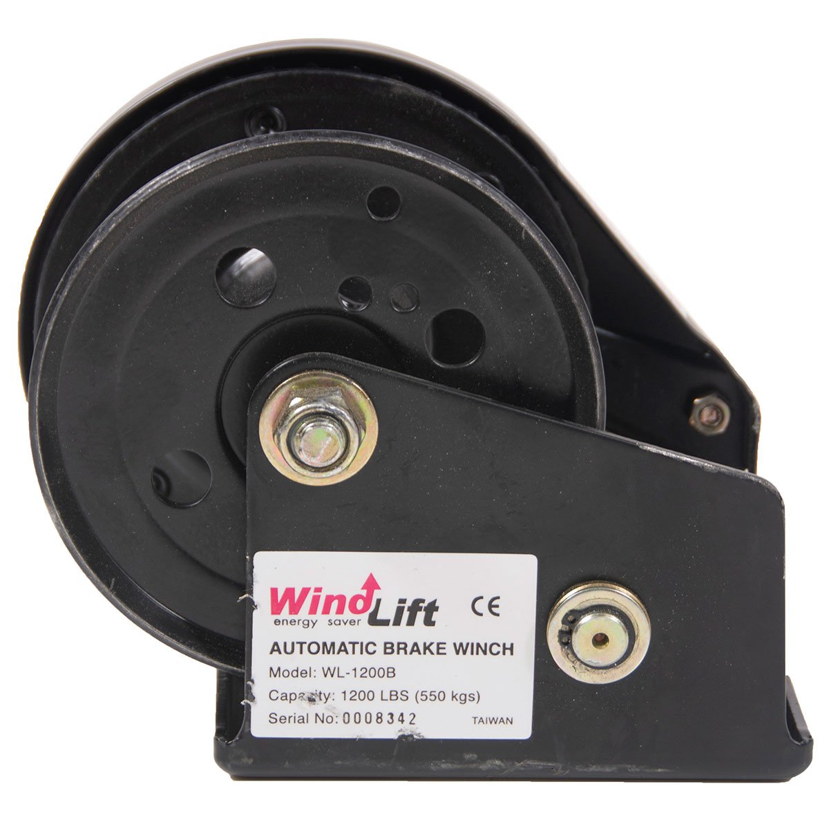 Agricultural Manufacturing & Textiles 1200lbs Winch with Auto Brake - QC Supply - 