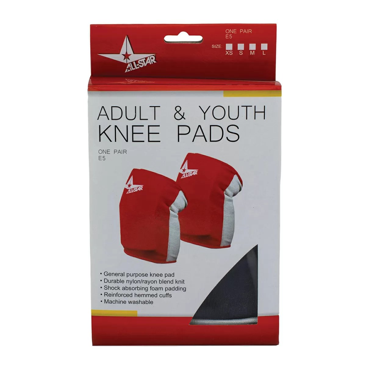 All - Star General Purpose Navy Knee Pads - Pair - QC Supply - 