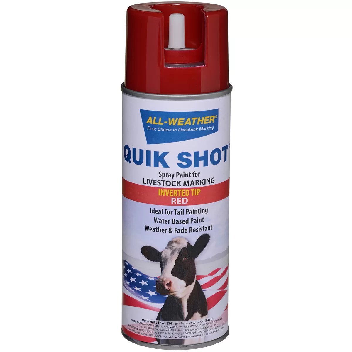 All - Weather® Quik Shot® Inverted Aerosol Marking Paint - QC Supply - 