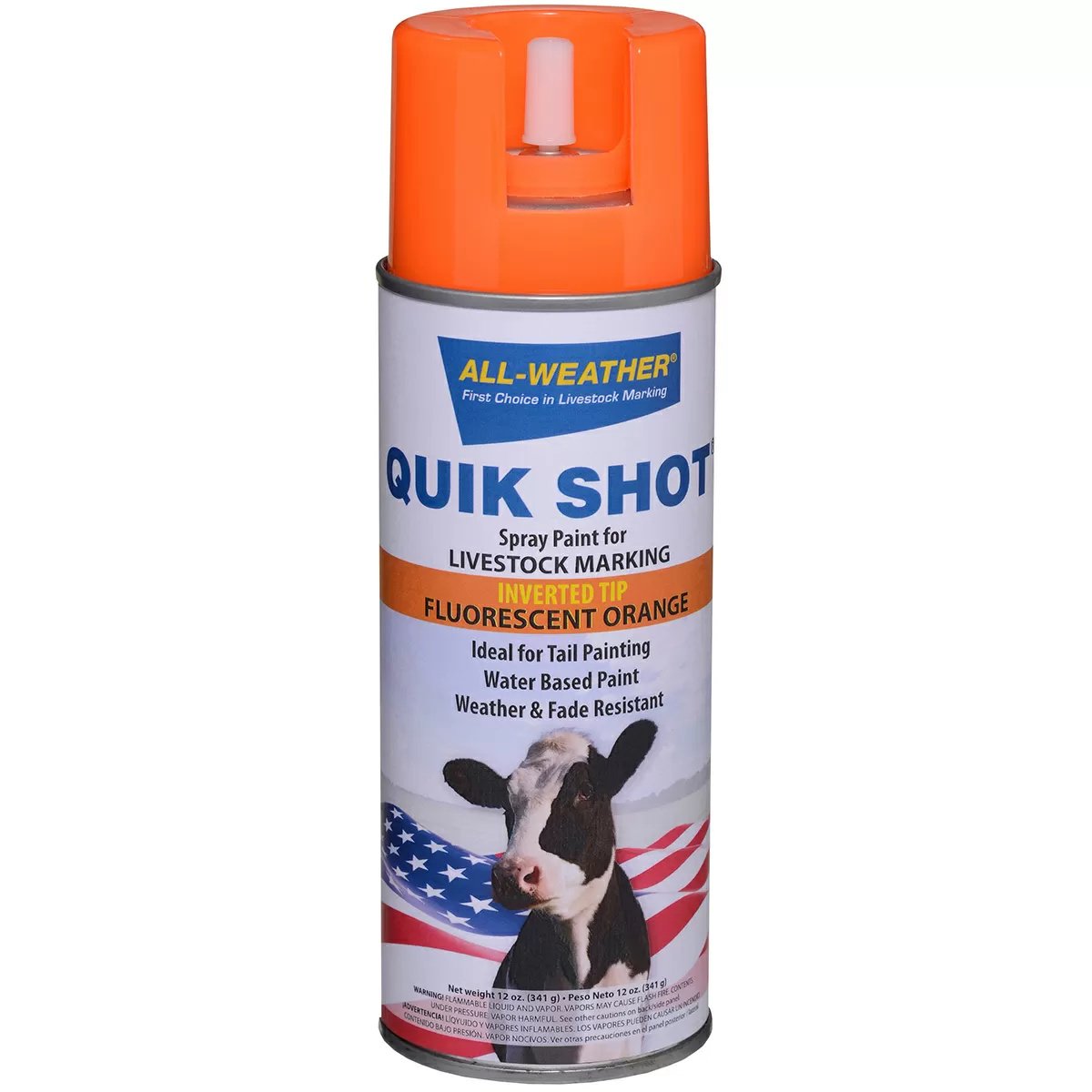 All - Weather® Quik Shot® Inverted Aerosol Marking Paint - QC Supply - 