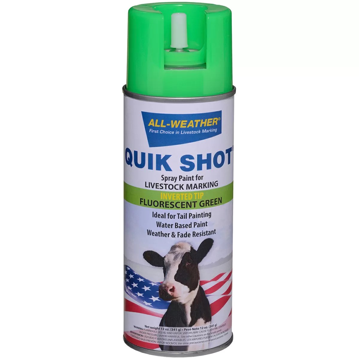 All - Weather® Quik Shot® Inverted Aerosol Marking Paint - QC Supply - 
