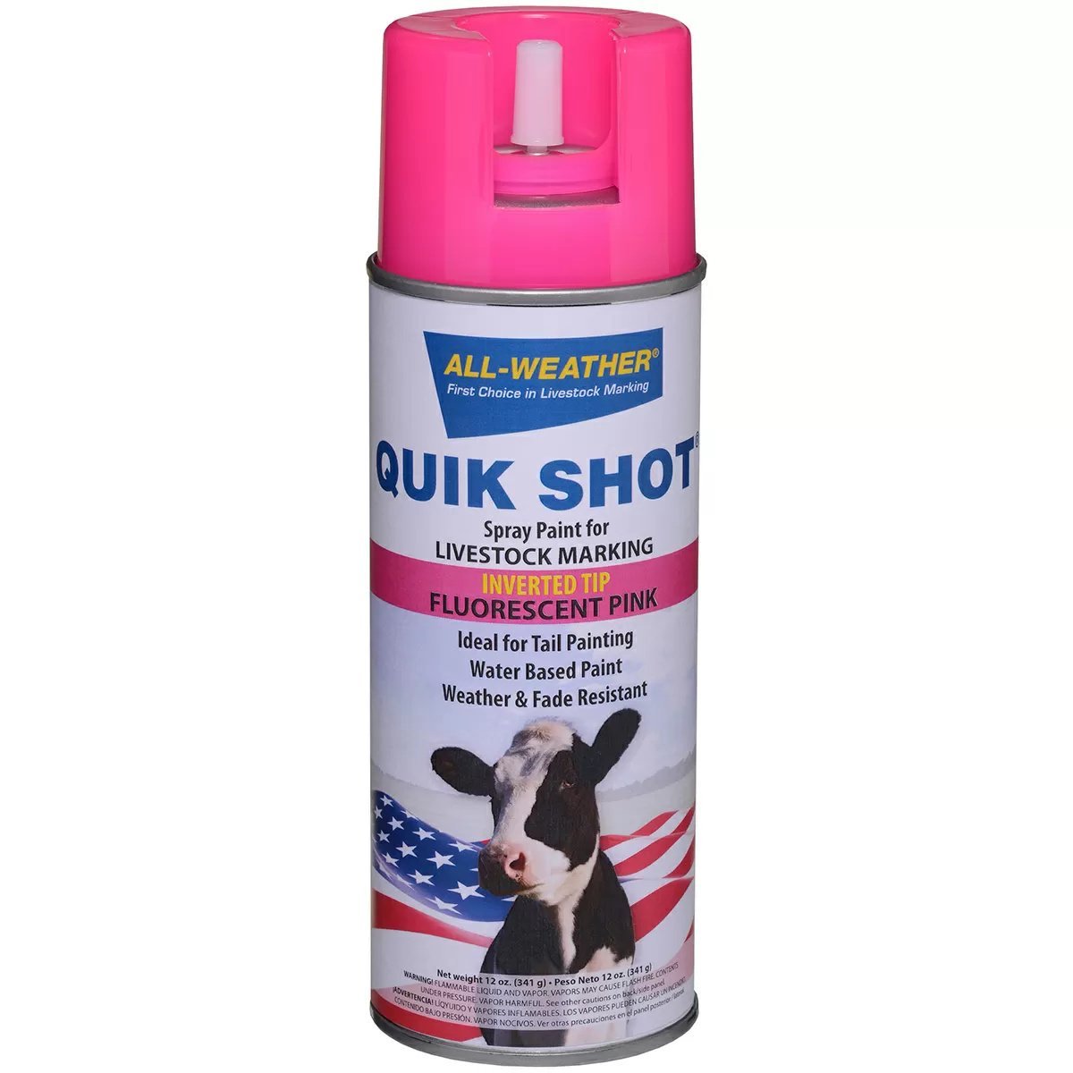 All - Weather® Quik Shot® Inverted Aerosol Marking Paint - QC Supply - 