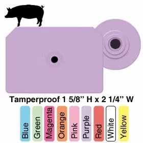 Allflex® Integra™ Tamperproof™ Hog Male - 25/Bag - QC Supply - 
