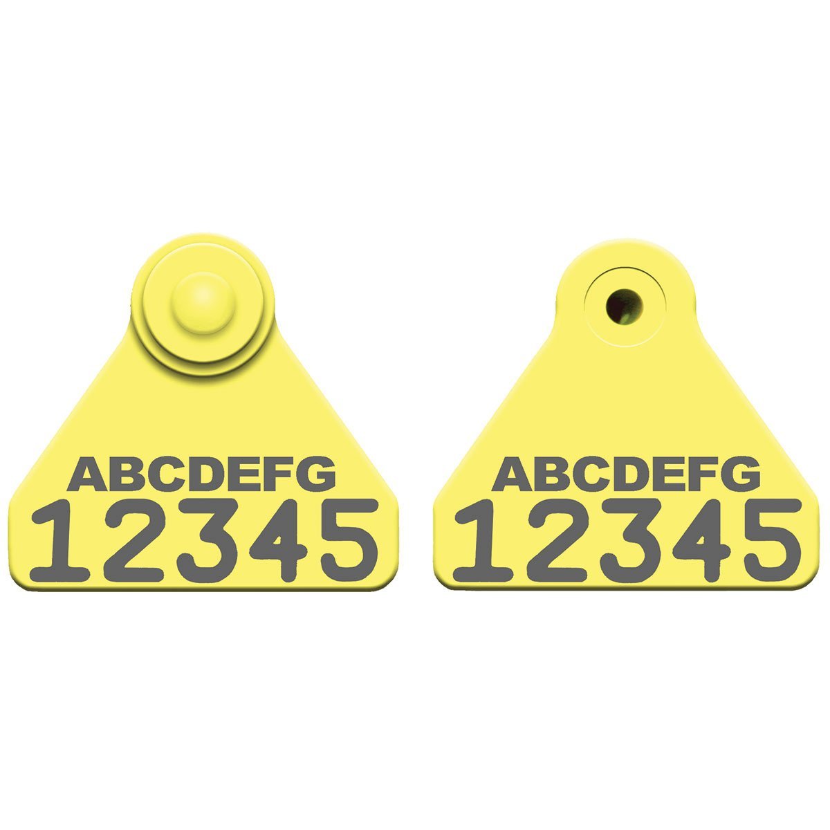 Allflex® Sheep Mini Tags 2 Lines of Custom Numbers - QC Supply - 