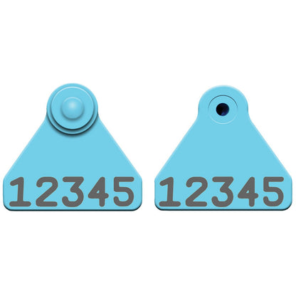 Allflex® Sheep Mini Tags 2 Lines of Custom Numbers - QC Supply - 